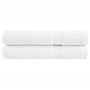 vidaXL Premium-Handtücher 2 Stk Weiß 100x200cm 600 g/m2 100% Baumwolle