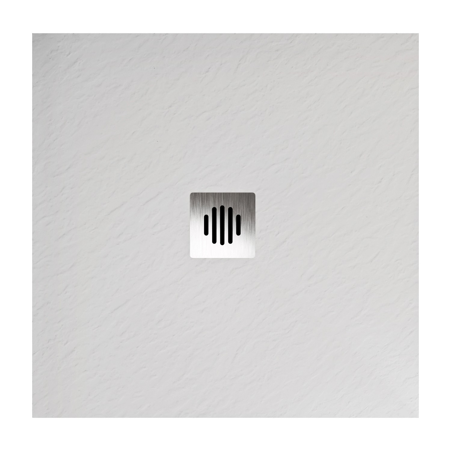 AICA 80 x 80cm Quadrat Duschtasse Weiß Schiefereffekt Duschwanne Für Duschk günstig online kaufen