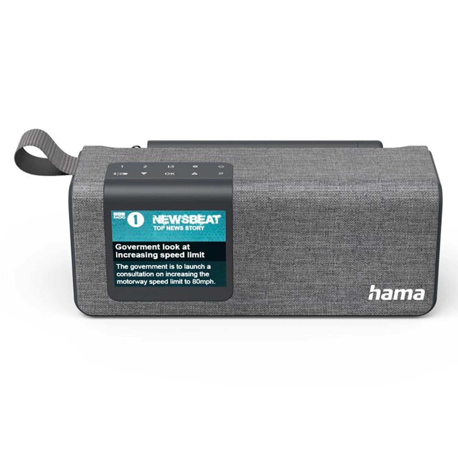 Hama Digitalradio DR200BT FM/DAB/DAB+/Bluetooth/Akkubetrieb