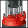 Detailaufnahme: Einhell GC-DP 6935 LL Schmutzwasserpumpe, rot/silber, Schnittbild.