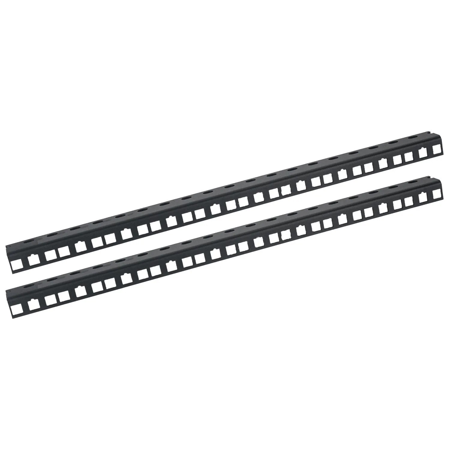 HMF 66810 Rackschiene für Serverschrank 2 Stück 10 Zoll 10 HE Schwarz günstig online kaufen