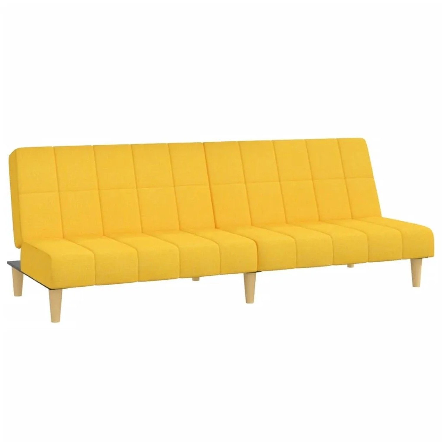 vidaXL Schlafsofa 2-Sitzer Gelb Stoff 375831 günstig online kaufen