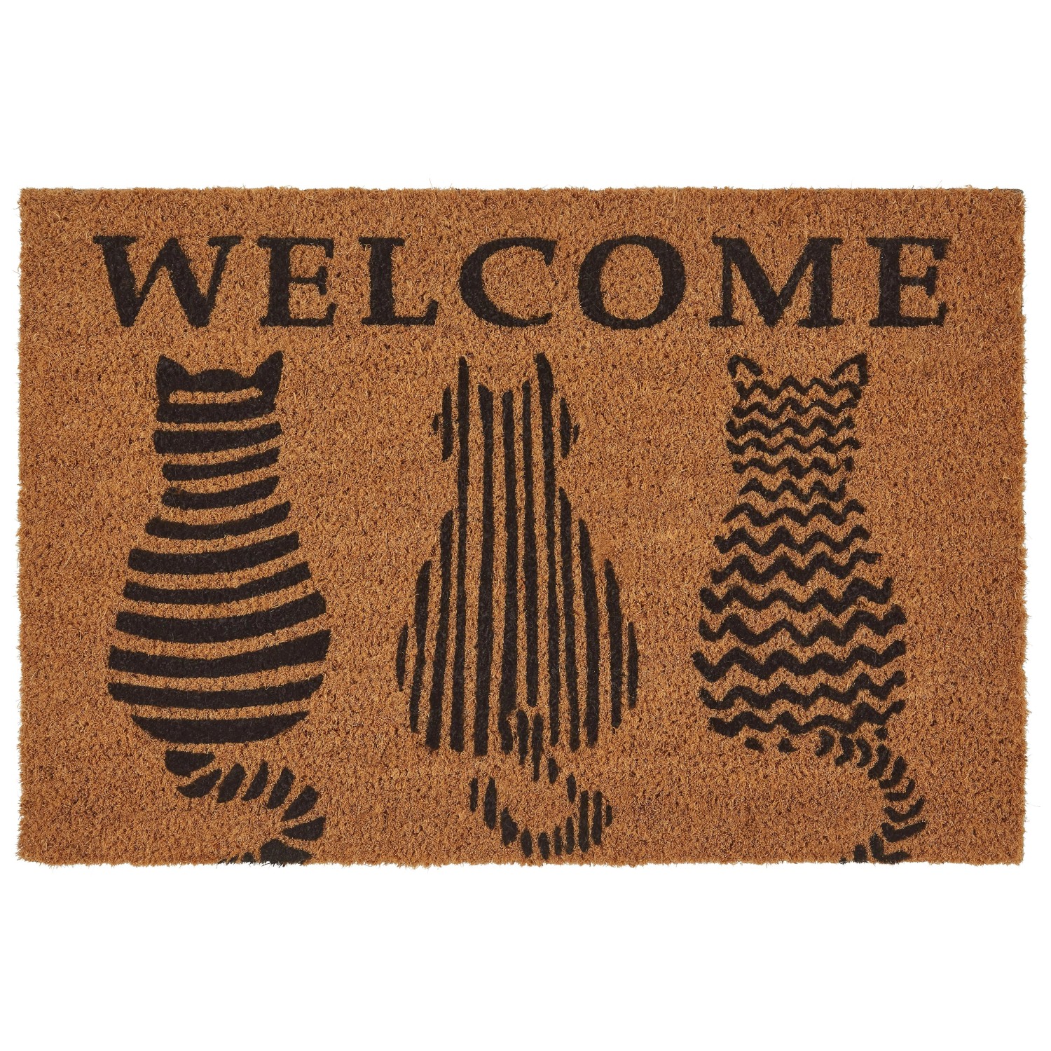 Mömax Fußmatte Welcome Cats in Braun ca.40x60cm