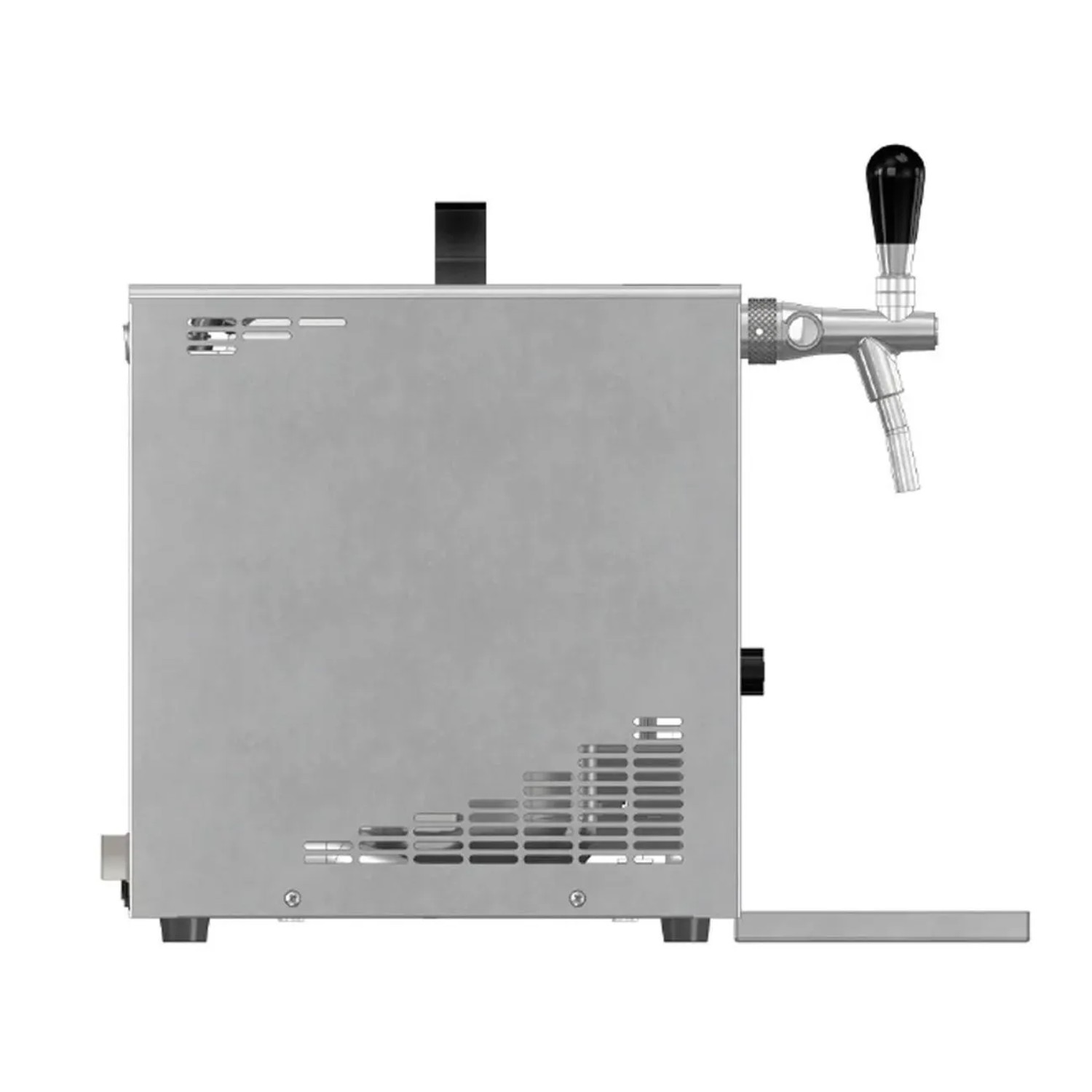 Ich-Zapfe Pygmy 25 Bierzapfanlage Trockenkühler 35 Liter/h 5/8 Anschluss Edelstahl Silber_4