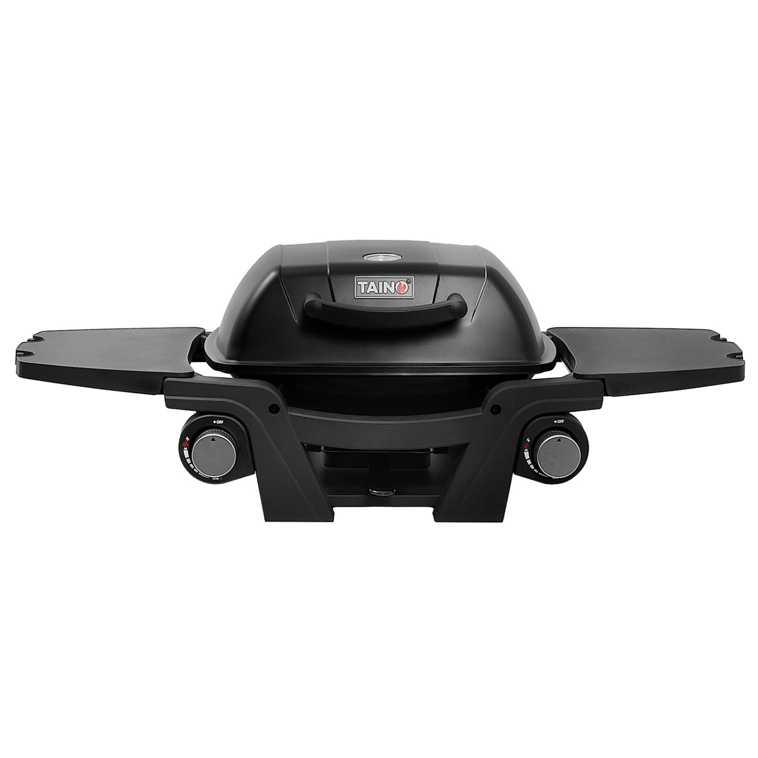 Taino Mahto Gasgrill Klein Tischgrill Balkongrill Gas 2 Brenner Schwarz günstig online kaufen