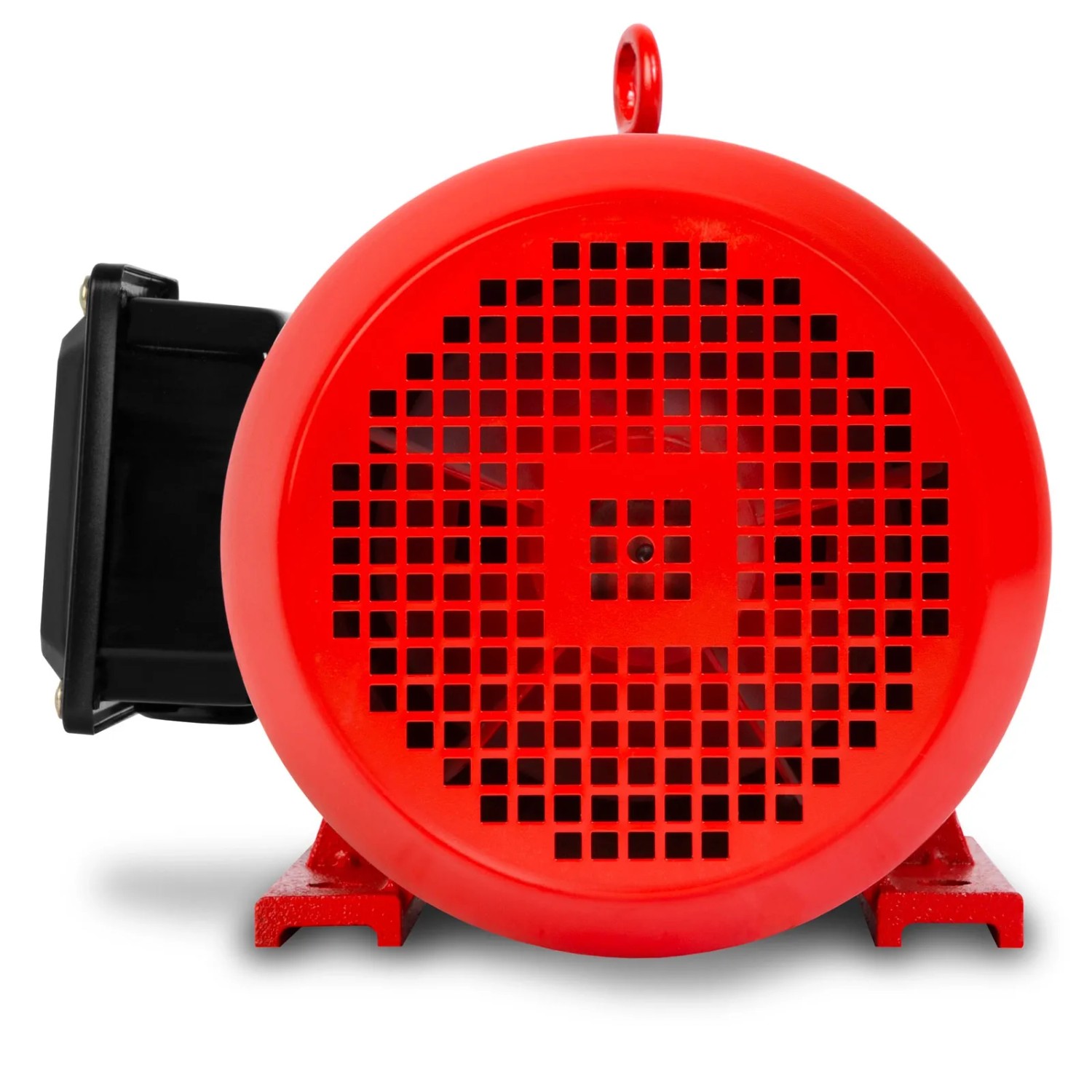 Roter EBERTH Elektromotor 400V, 5,5kW, 2900 U/min, für Drehstromanwendungen.