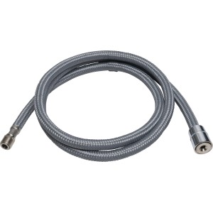Ersatz-Geschirrbrauseschlauch, grau, 1,5 m lang, für baliv Küchenarmatur KI-1050 u.a.