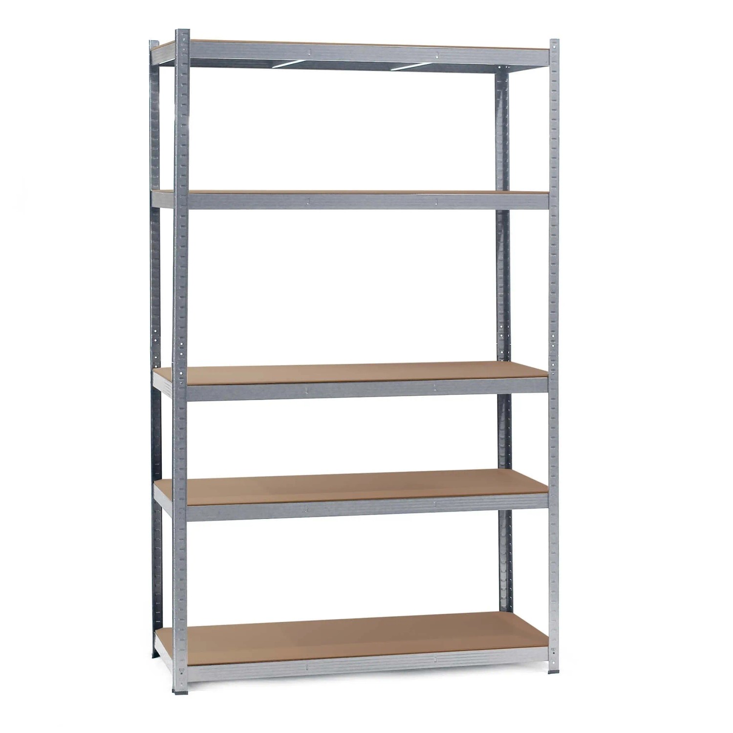 Wiltec Schwerlastregal Verzinkt 120X50X204Cm Steckregal Werkstattregal Keller