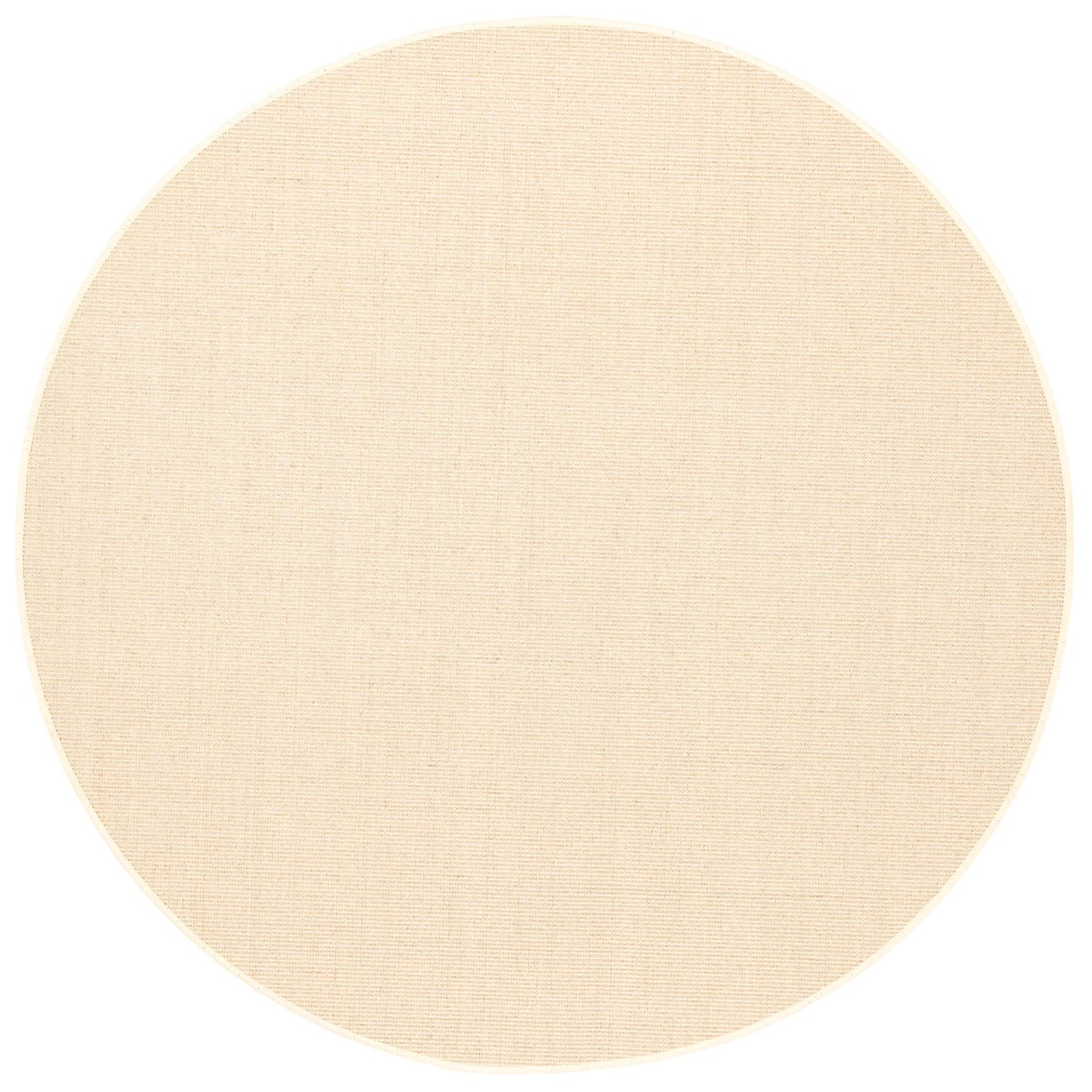 Snapstyle Sisal Teppich Rund Natur Creme 133x133cm kaufen bei OBI