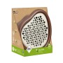 Elho Bienenhotel Organic, 25 cm, braun-weiß, in Verpackung. Insektenhotel für Garten und Balkon.