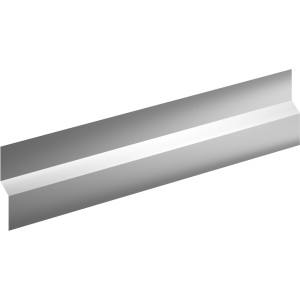 Sarei Anschlussprofil 40/20/40 HG16, Aluminium Profilblech für Dach und Bau.