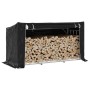 vidaXL Brennholzregal mit Regenschutz 200,5x80,5x110,5 cm 4104946_2