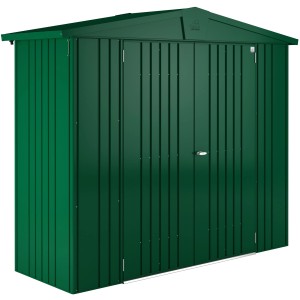 Biohort Metall-Gerätehaus Europa, dunkelgrün, 1,9 m², feuerverzinkt und lackiert.