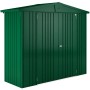 Biohort Metall-Gerätehaus Europa, dunkelgrün, 1,9 m², feuerverzinkt und lackiert.