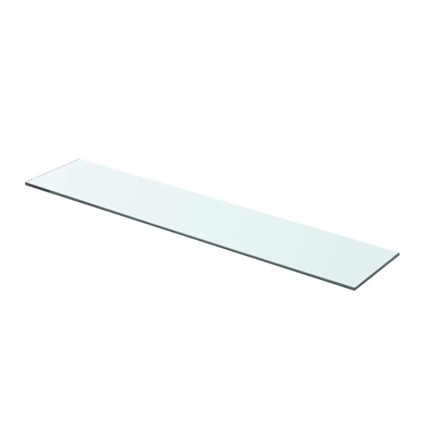 vidaXL Regalboden Glas Transparent 70x15 cm 243828