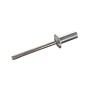 GOEBEL Becher-Blindniete 4,0x11,0 mm, Aluminium/Edelstahl A2, Flachkopf. Niete für Zangen.