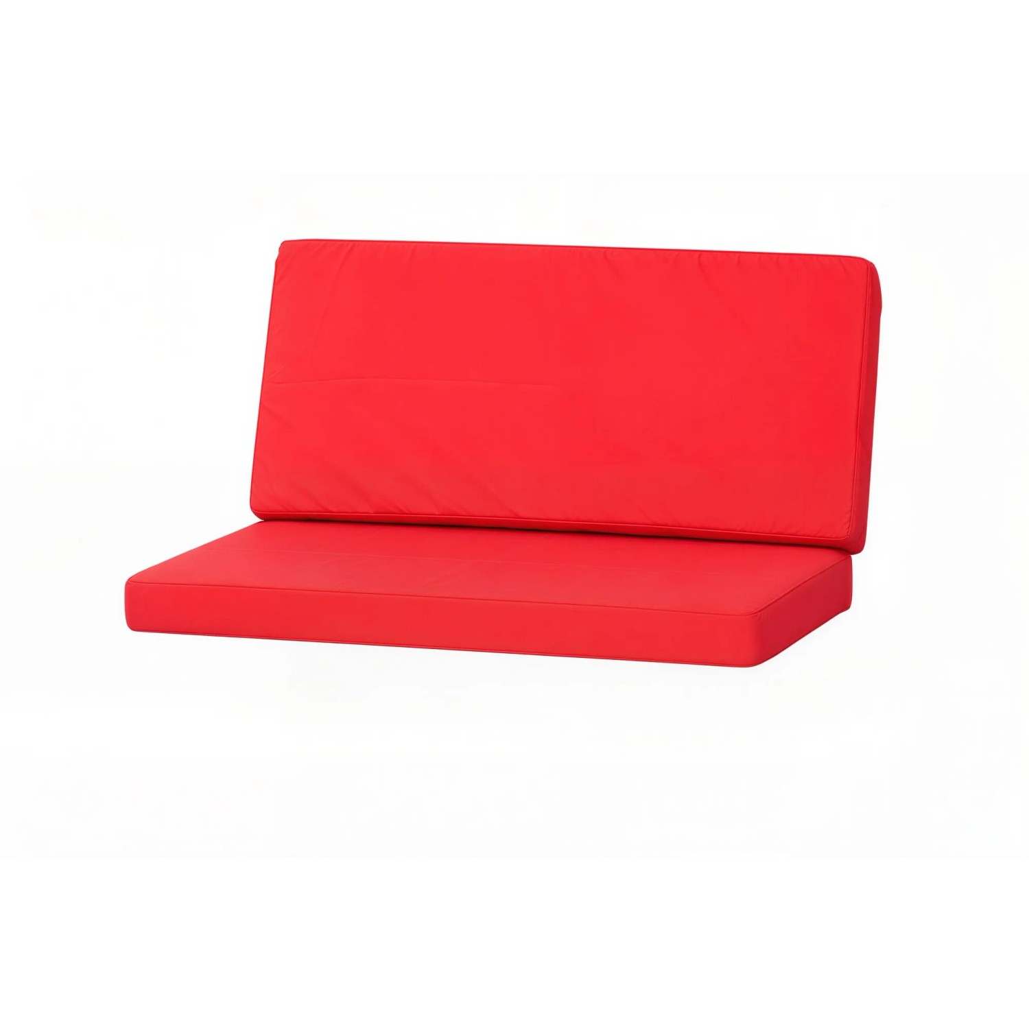 Setgarden Flat Kissen Outdoor Hollywoodschaukel Kissen 160x50x50x7cm Kissen Für 3 Sitzer Schaukel 1tlg Rot
