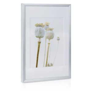 Bomoe Velvet Bilderrahmen Aluminium Silber 18tlg