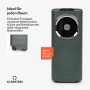 Klarstein Kraftwerk Smart 10K Klimaanlage in Anthrazit mit Rollen und leisem Betrieb.