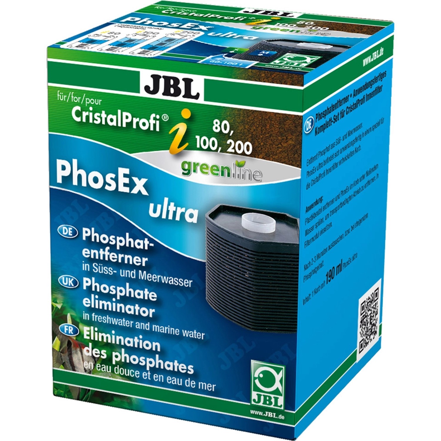 JBL Aquarium Filtereinsatz PhosEx Ultra CristalProfi i60/80/100/200