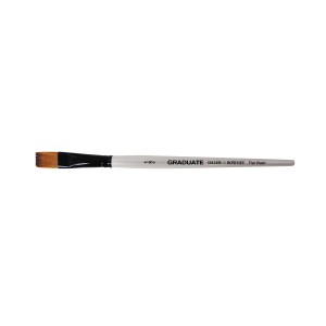 Daler-Rowney Graduate Multitechnik-Pinsel 1/2, Synthetik, Verwaschpinsel für Nasstechniken.