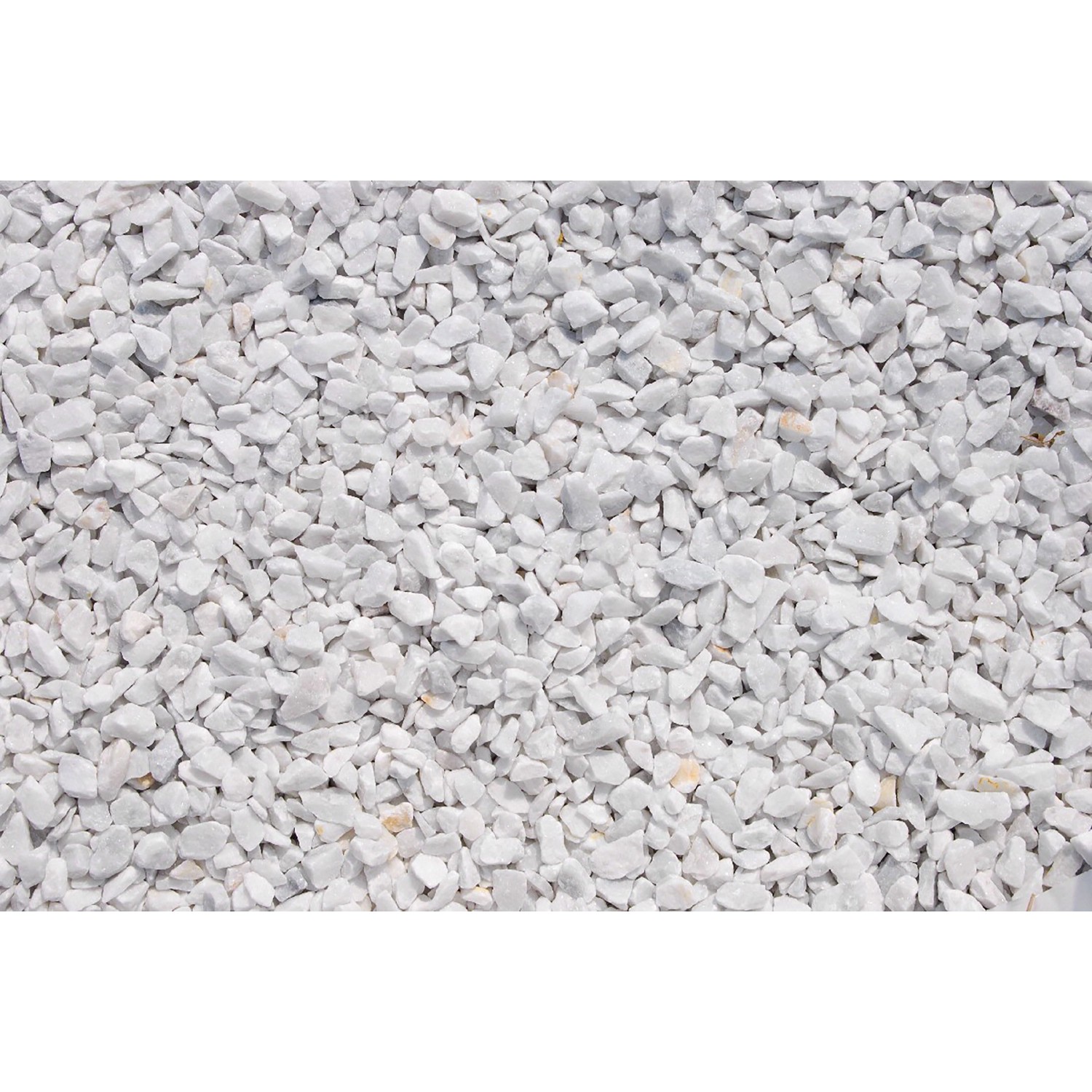Marmorsplitt Carrara Weiß 9 - 12 mm 1000 kg Big-Bag