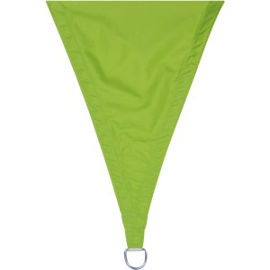 Limegrünes Dreieck-Sonnensegel 500x500 cm von Perel für Garten & Terrasse.