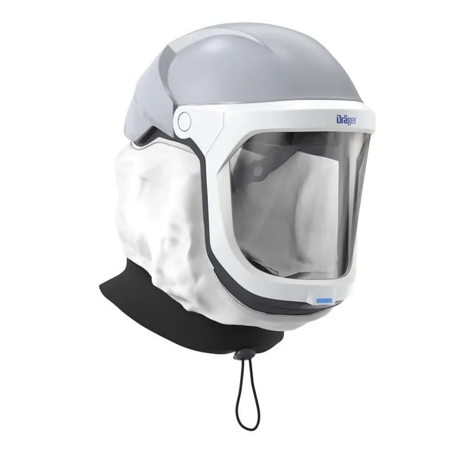 Dräger X-plore 8000 Helm mit Pc-visier Halsabschluss L2 T2 Weiß