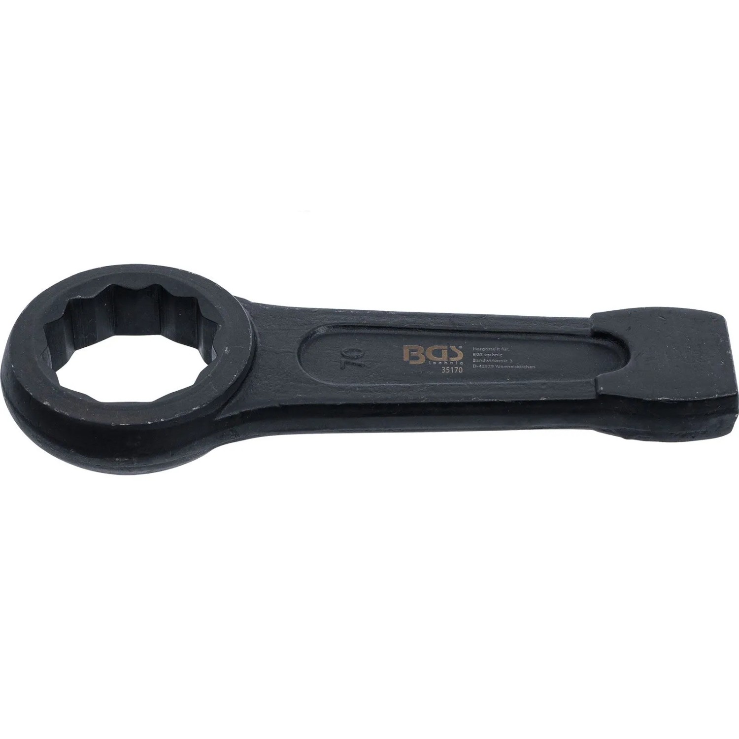 BGS Schlag Ringschlüssel SW 70 Mm 35170
