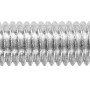 LUX Maschinenschraube M6 x 60 mm, verzinkt, Vollgewinde, 100 Stück