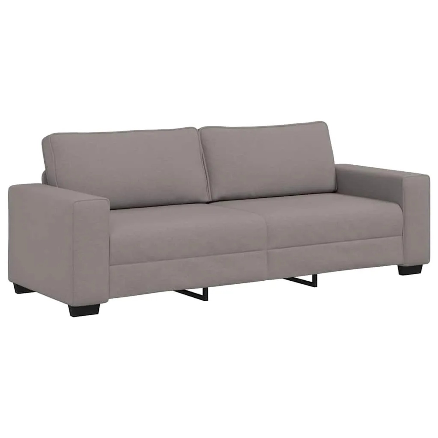 vidaXL 3-Sitzer-Sofa Taupe 180 cm Stoff 4105182 günstig online kaufen