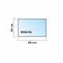 ECOfoxx Funkenschutzplatte Glasbodenplatte Rechteck 80x50cm_2