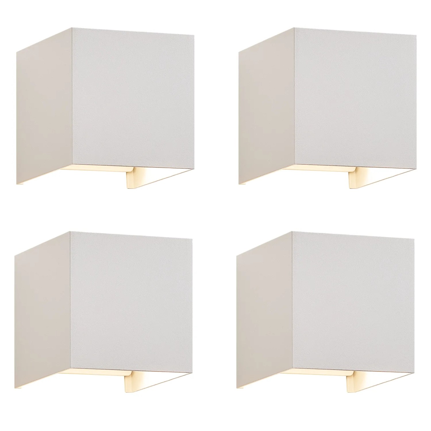 NETTLIFE LED Deckenleuchte aus Metall L10cm Weiß Modell BD G9 4ER B
