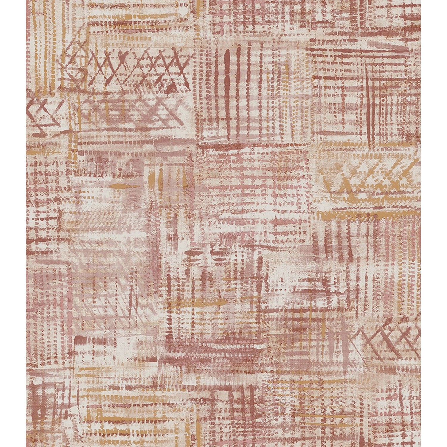 Sanders & Sanders Tapete Grafisches Motiv Terrakotta 53 Cm X 1005 M 640754 günstig online kaufen