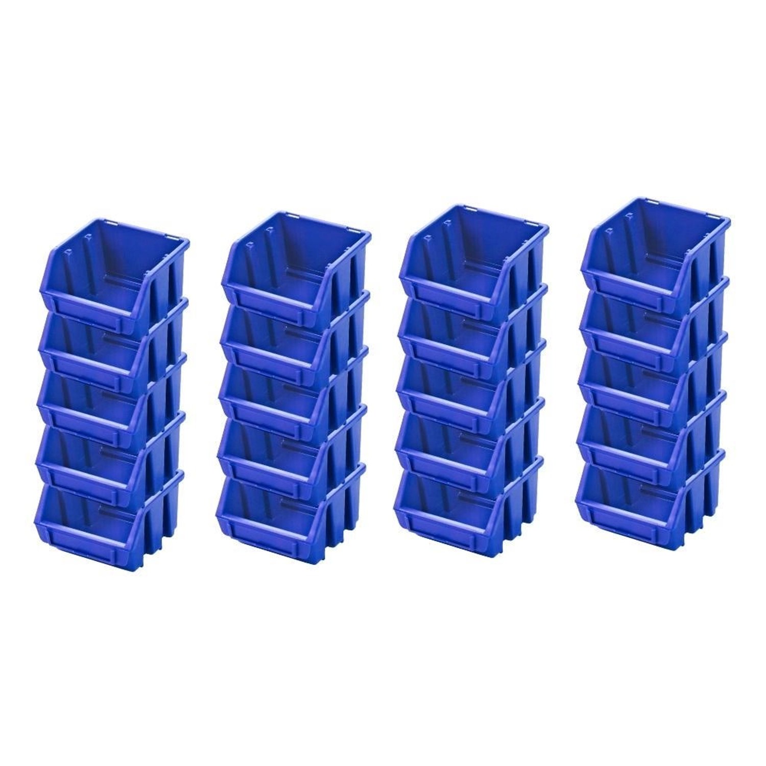 PROREGAL SuperSparSet 20x Sichtlagerbox 1 HxBxT 7,5 x 11,6 x 11,2 cm Polypr günstig online kaufen