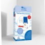 Antirutsch-Anstrich-Set für Badewanne und Dusche mit Reiniger, Walze, Wanne und Klebeband.