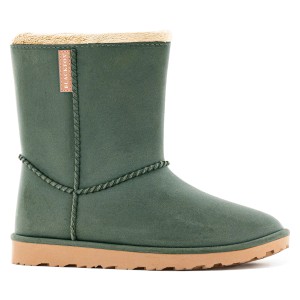 Grüne Blackfox Halbstiefel Cheyennetoo (Größe 36/37) mit Wildleder-Effekt und warmem Futter.