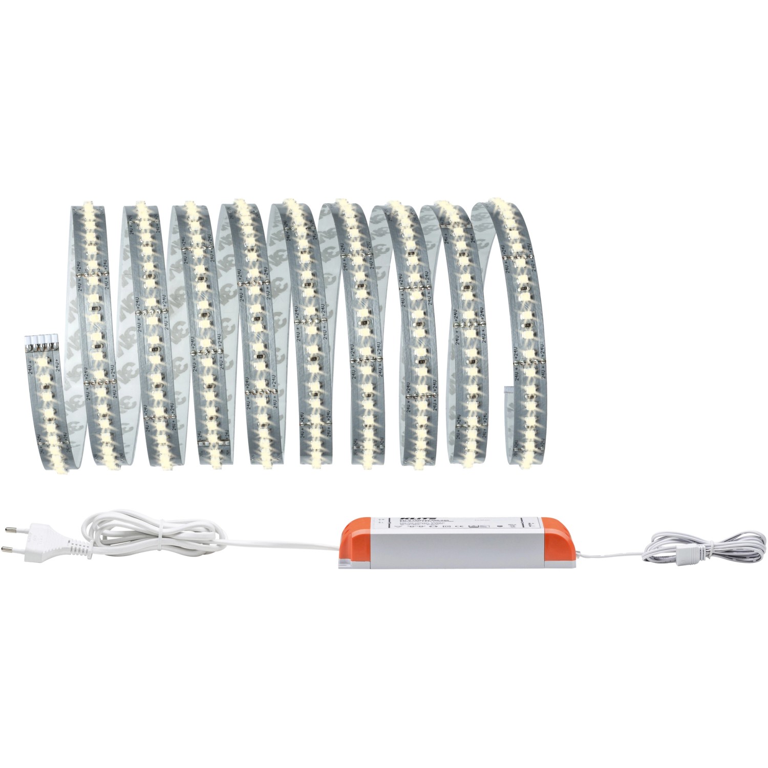 Paulmann Strip LED MaxLED 1000 COB 3m - Luce Bianca 6500K, 528 LED/m, 36W, Dimmerabile E Ampliabile Per Cucina E Officina