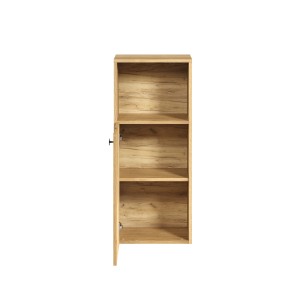 Trendteam Standschrank Pure Bliss, Artisan Eiche, 40 cm breit, mit Tür und offenen Fächern.