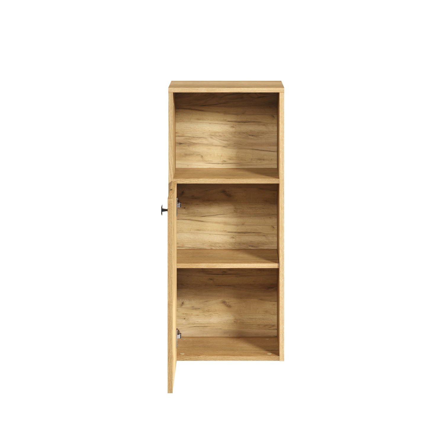 Trendteam Standschrank Pure Bliss, Artisan Eiche, 40 cm breit, mit Tür und offenen Fächern.