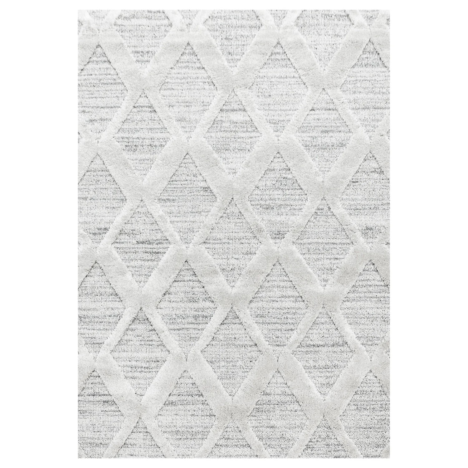 Ayyildiz Hochflorteppich Pisa 4703 Grau 140 cm x 200 cm