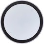 Brilliant LED-Deckenleuchte Pederson, 55 cm, schwarz, runde Form.