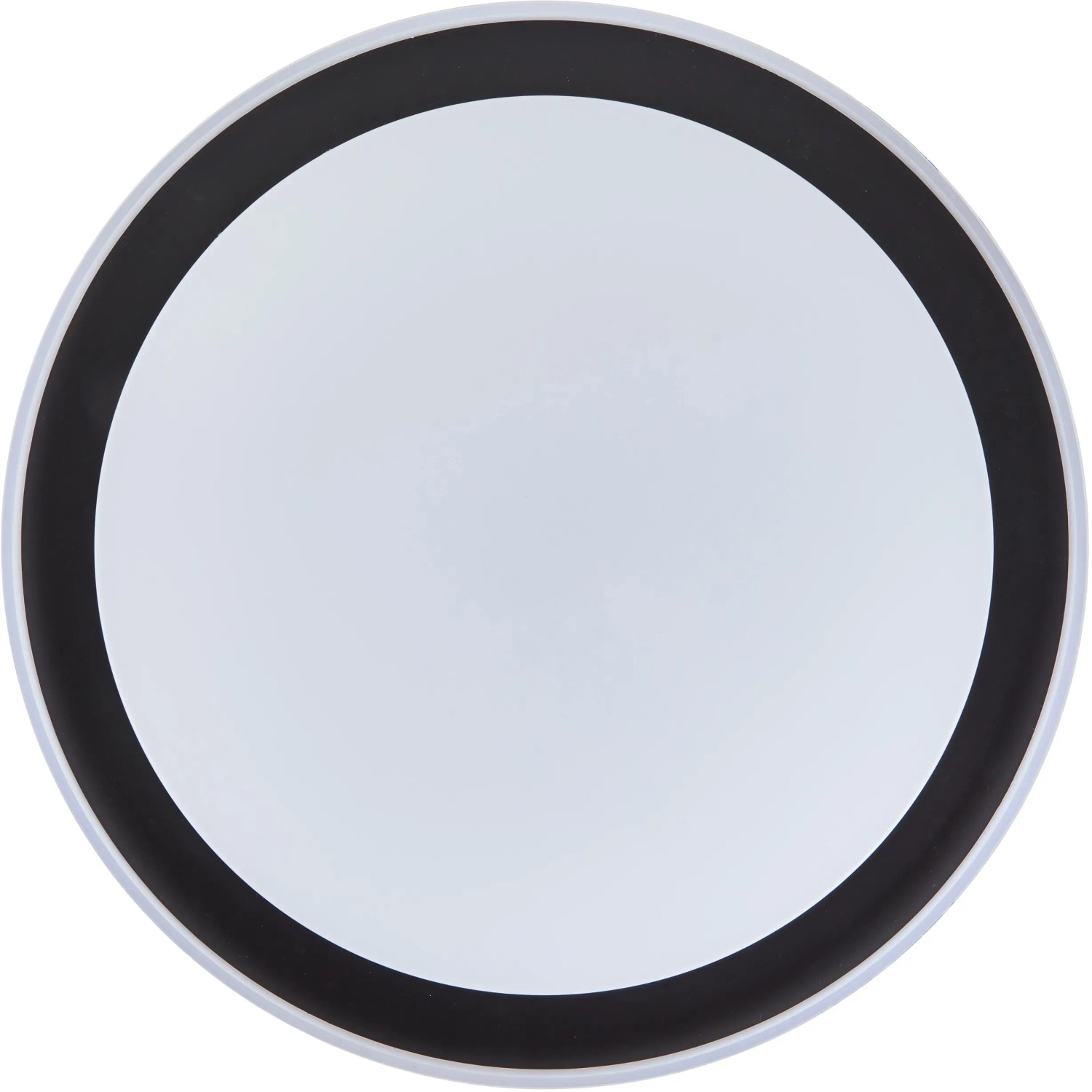 Brilliant LED-Deckenleuchte Pederson, 55 cm, schwarz, runde Form.
