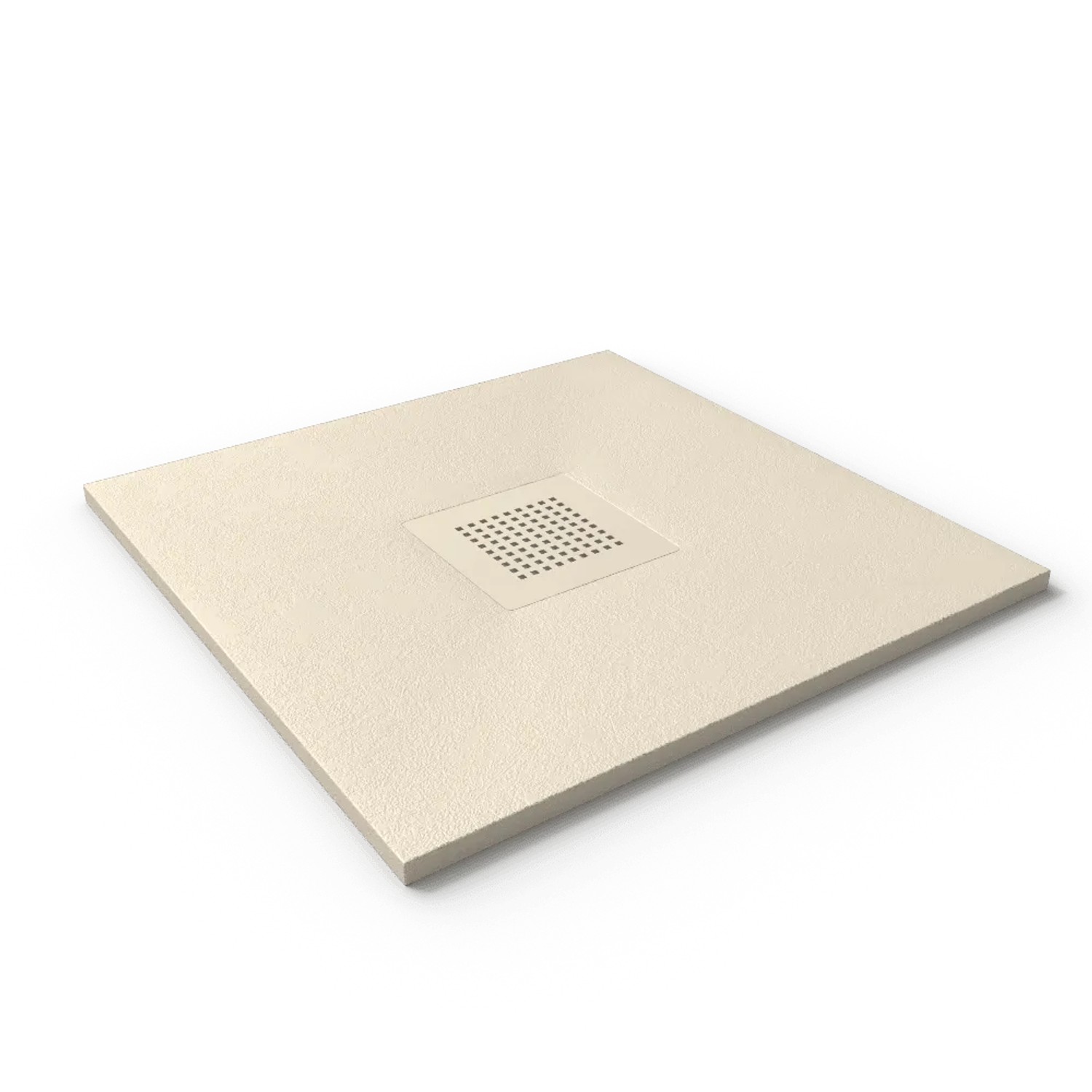 Stano Mineralguss Duschwanne Extra Flach Slate  Beige 70x80cm