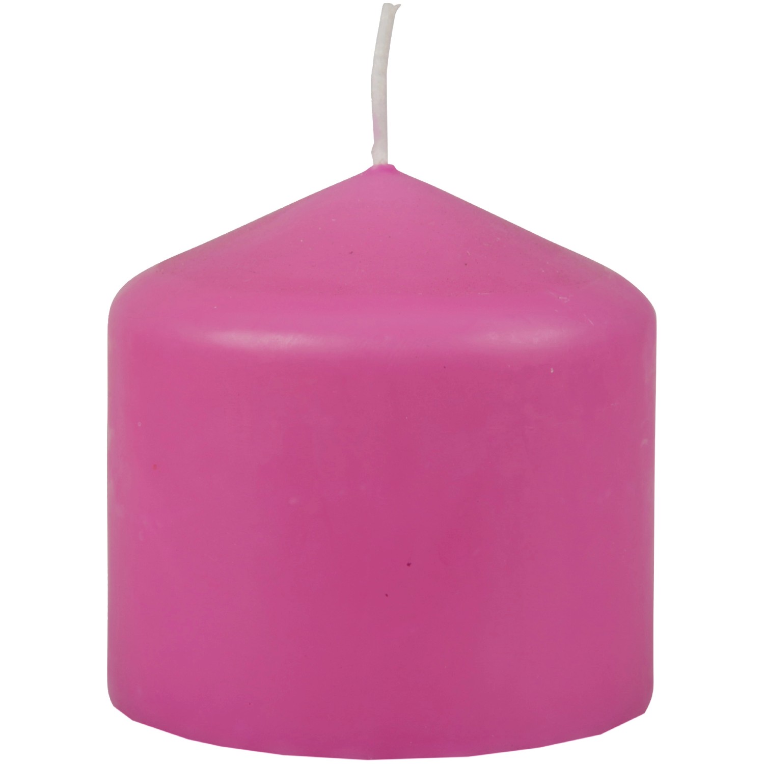 HS Candle Stumpenkerzen Ø8cm Rose Rot günstig online kaufen