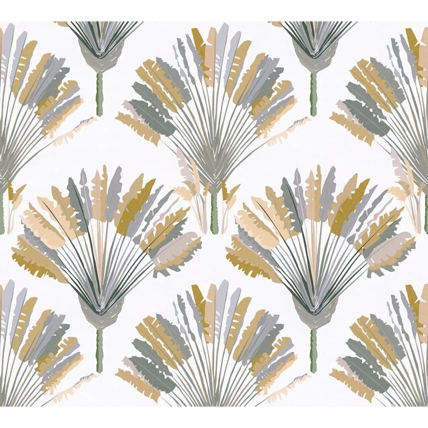Tadessi Tapete Floral M1-No.1546 Vliestapete in Grau