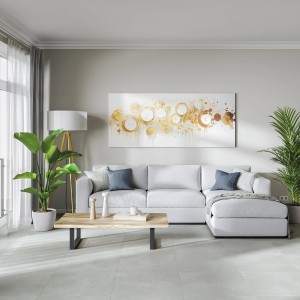 Verlegte, graue Feinsteinzeug Bodenfliese Urban, 60x60 cm, in modernem Wohnraum.