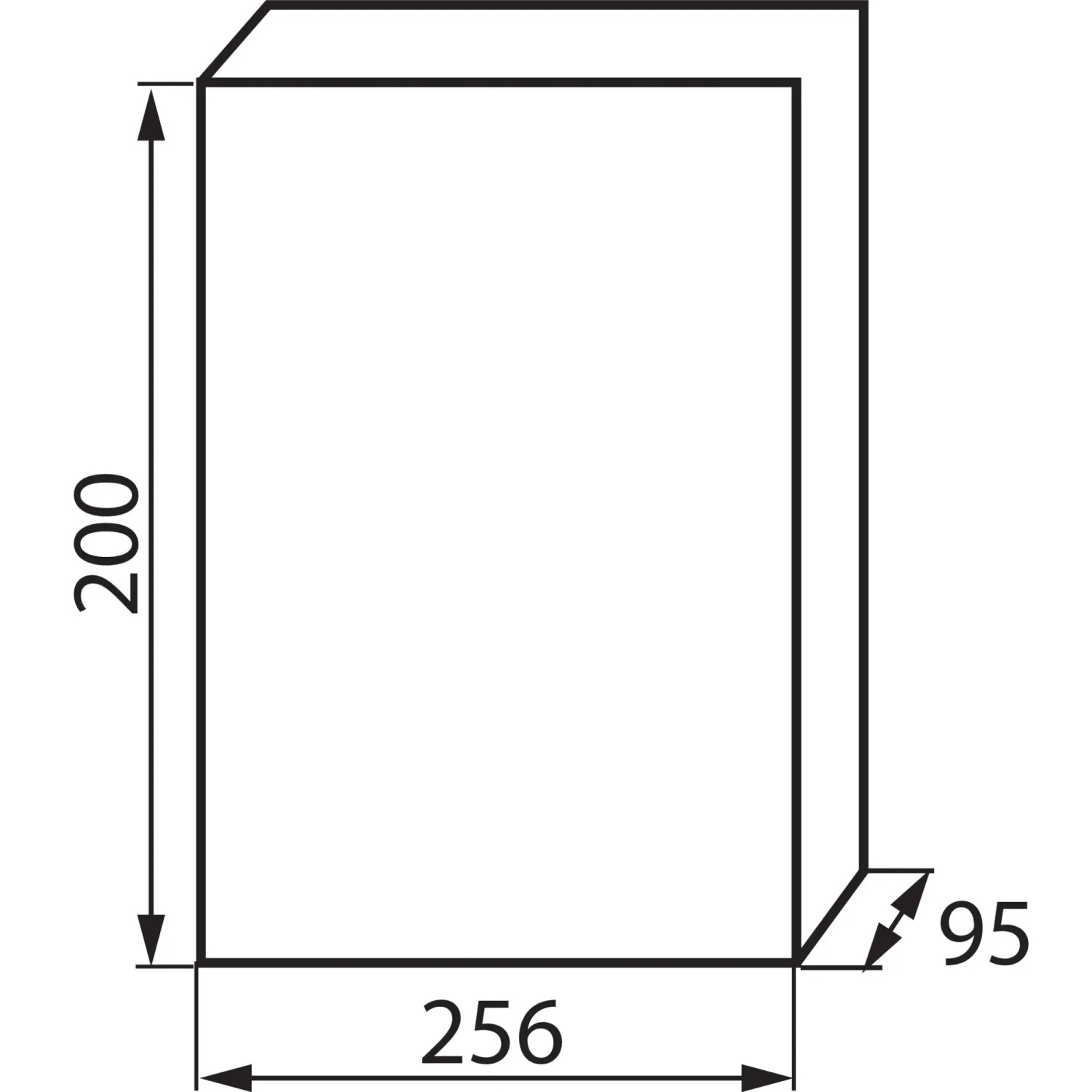 Kanlux Verteiler Sicherungskasten Aufputz DB112S 12 Module_2