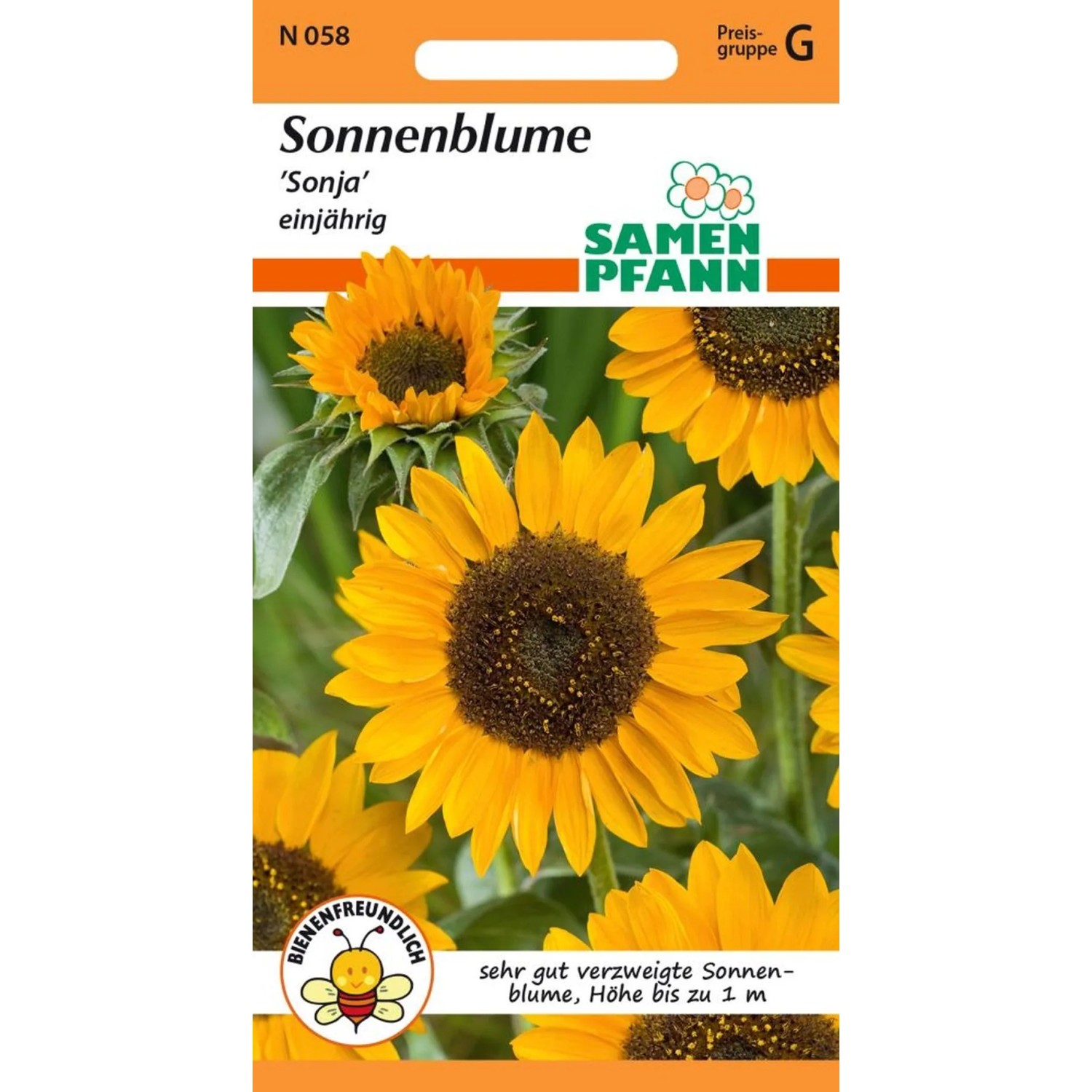 SAMEN PFANN Sonnenblume Sonja