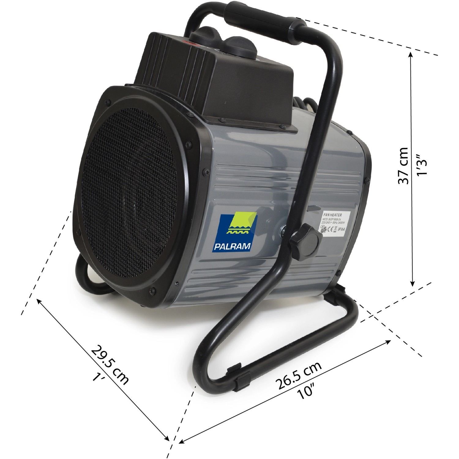 Palram Canopia Heizlüfter Ventilator 2.400 W für Gewächshaus kaufen